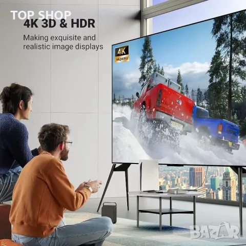 UGREEN HDMI сплитер 2 в 1 изход HDMI превключвател, 4K, двупосочен,Поддържа HD Dolby 3D HDR, снимка 5 - Друга електроника - 48774440