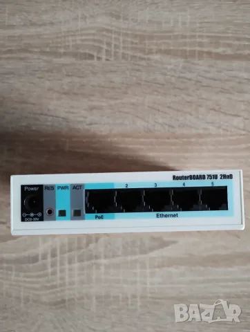 Mikrotik RB751U-2HnD, снимка 7 - Рутери - 56104942