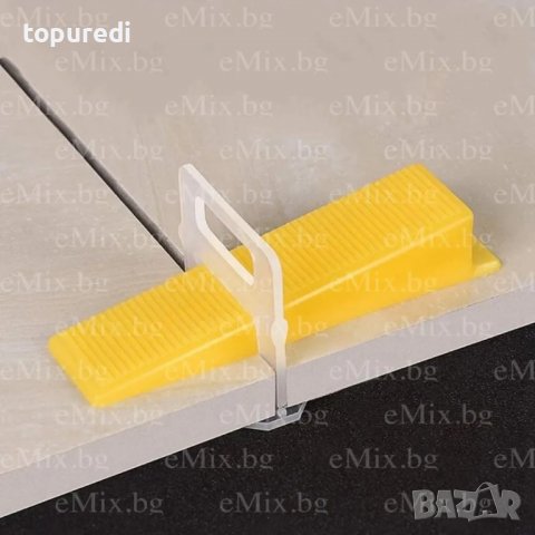 КЛИН ЗА НИВЕЛИРАНЕ НА ПЛОЧКИ, 100БР., снимка 1