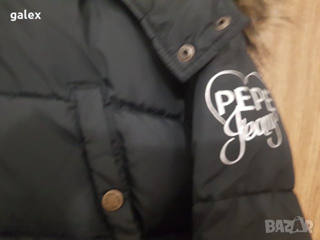 Pepe Jean's яке с пух, снимка 3 - Детски якета и елеци - 30989018
