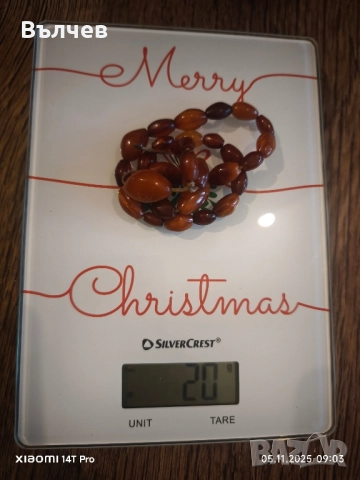 броеница кехлибар , снимка 3 - Антикварни и старинни предмети - 52300605