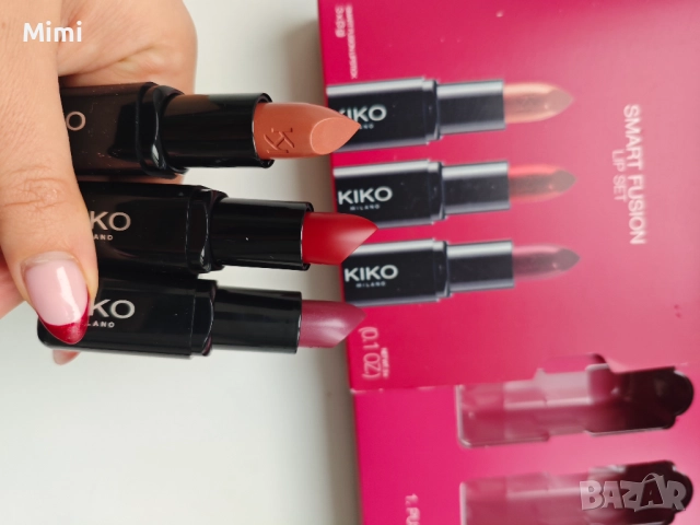 Kiko Milano комплекти, червила, 3D гланцове, несесери и други, снимка 6 - Козметика за лице - 50742053