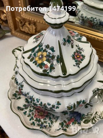 Centerpiece, Супник/Терин Каподимоте с поднос, снимка 5 - Декорация за дома - 44463428