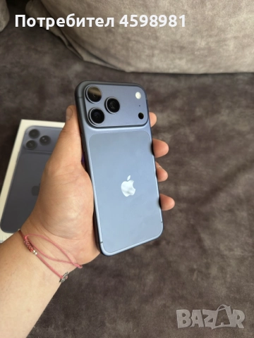iphone 17 pro max 256 gb 100%, снимка 2 - Apple iPhone - 56507337