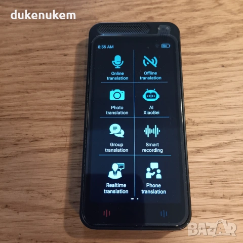 AI Преводач с глас и камера – 138 езика, офлайн режим, тъчскрийн 2.4", снимка 9 - Друга електроника - 53241347