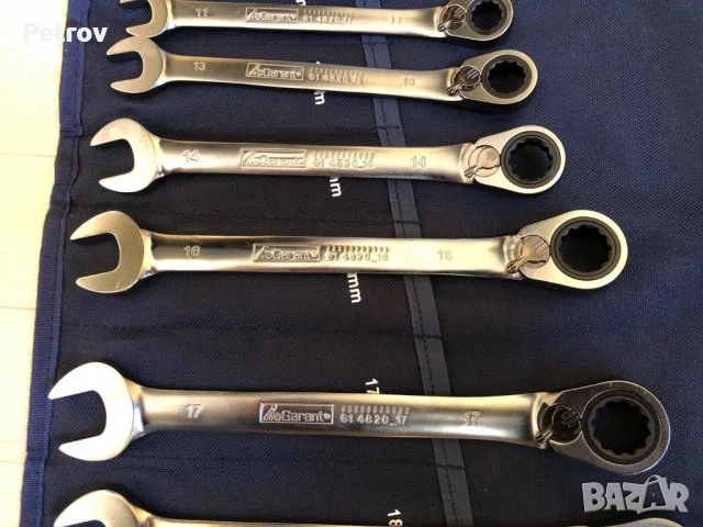Garant - Hoffmann Group - ORIGINAL - MADE IN GERMANY - ЧИСТО НОВ Profi Комплект Тресчотъчни Ключове , снимка 4 - Ключове - 52218627