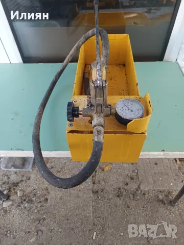 Ръчна помпа за тестване на налягане , снимка 4 - Други инструменти - 47697331