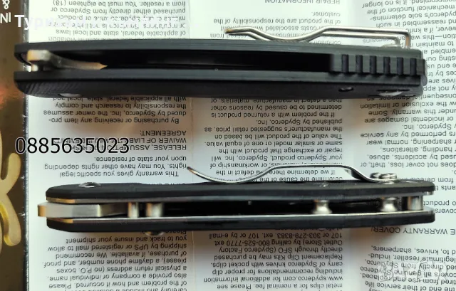 Spyderco C240 Kevin Smock / Brad Southard Positron C195, снимка 14 - Ножове - 39965294