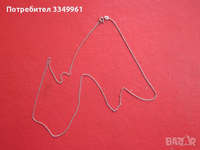 Невероятно сребърно колие верижка 835 проба 8, снимка 3 - Колиета, медальони, синджири - 36701029