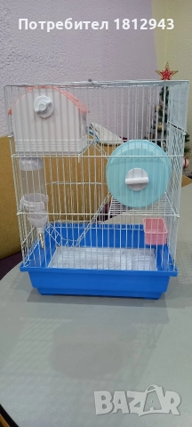 Клетка за хамстер, снимка 4 - Хамстери - 52855357