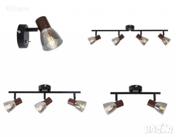 Спот  Pluto, E14, 1 max 40W, с ключ, класически стил, снимка 11 - Други - 52853756