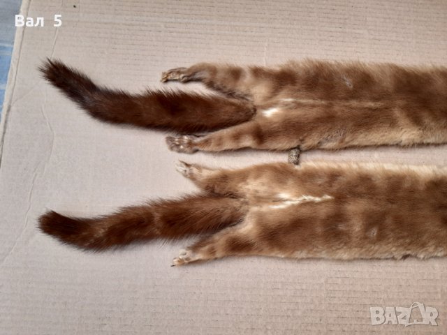 Кожена яка - белка , норка , златка, снимка 5 - Антикварни и старинни предмети - 29944110