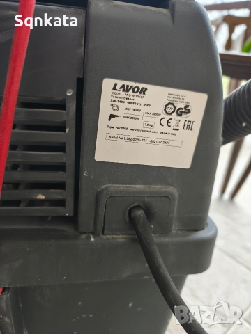 Строителна прахосмукачка Lavor, снимка 4 - Прахосмукачки - 53221205