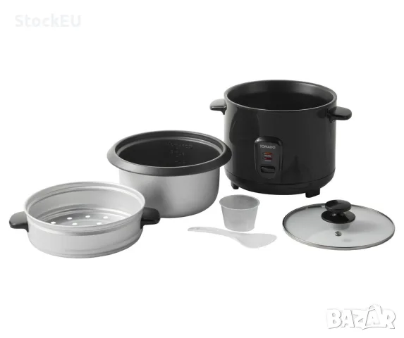 Оризовар Tomato 500W 1.5л Уред за варене на ориз Оризоварка Готвене на пара