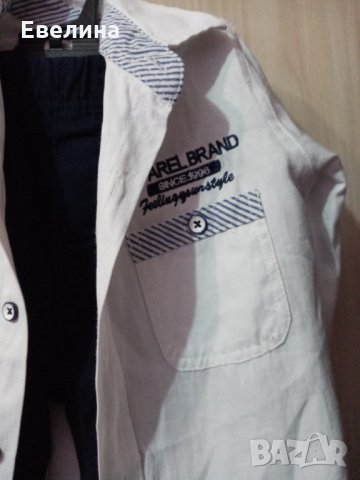 Нови панталон и риза, снимка 5 - Детски комплекти - 32076863