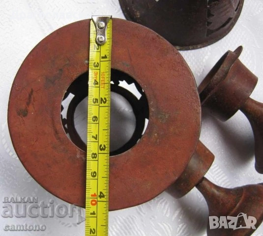 Свещници: Кораб и Стар ажурен градински фенер, свещник, за свещ ламарина метал, стъкло, снимка 16 - Антикварни и старинни предмети - 28874093