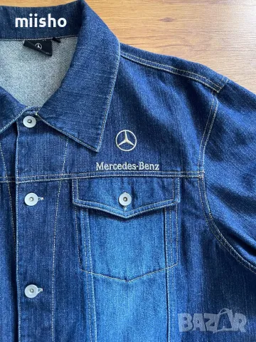 Mercedes дънково яке, снимка 3 - Якета - 50379638