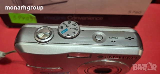 Фотоапарат Samsung S760, снимка 3 - Фотоапарати - 50719422