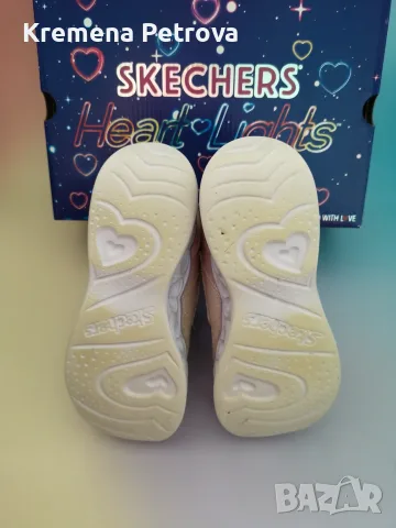 Сникърси Skechers Heart Lights Brilliant Rainbow, размер 32- Доставка до СПИДИ АВТОМАТ 2,14€, снимка 3 - Детски боти и ботуши - 55830587