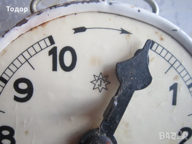 Старинен бронзов  часовник таймер Юнгханс , снимка 3 - Колекции - 33718548
