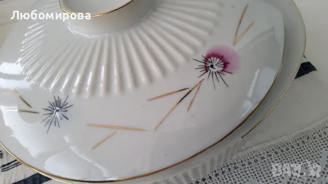 Български порцелан/Чисто нов супник, снимка 5 - Прибори за хранене, готвене и сервиране - 49351357