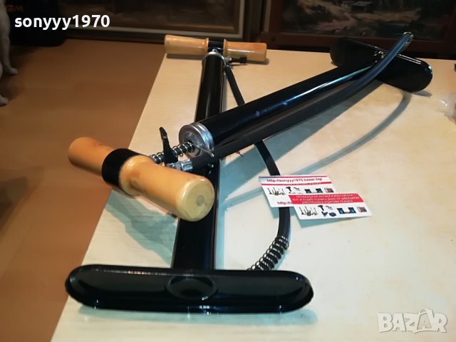 🚘ПОМПА ЗА ГУМИ-ЧЕРНА МЕТАЛНА ОСНОВА 2809221436, снимка 3 - Аксесоари и консумативи - 38147019