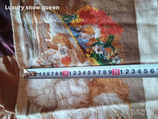 гоблен пейзаж и момиче с шапка, снимка 5 - Гоблени - 50560069