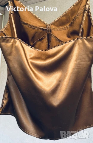 Модерен “карамелен” топ/потник, снимка 13 - Корсети, бюстиета, топове - 28694597