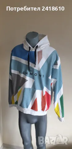 John Richmond Mens Hoodie Size М НОВО! ОРИГИНАЛ! Мъжки Суичър!