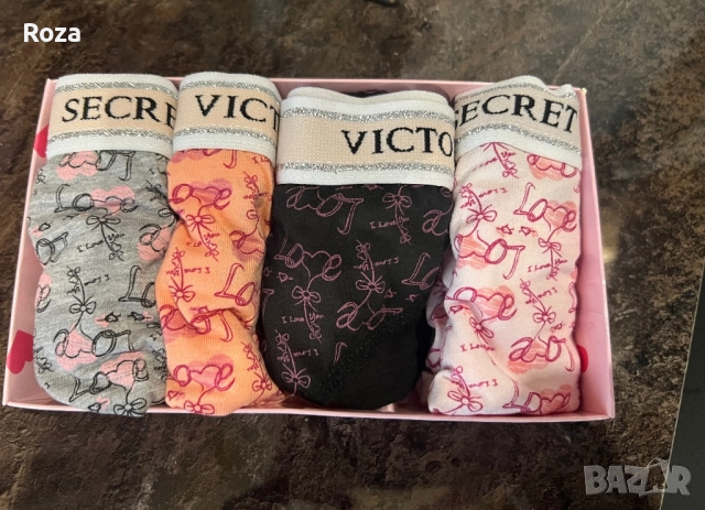 Дамски памучни гащи, снимка 2 - Бельо - 52575144