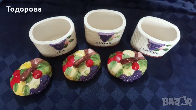 Съдове за подправки- 3 броя.Отлично състояние., снимка 3 - Сервизи - 33951796