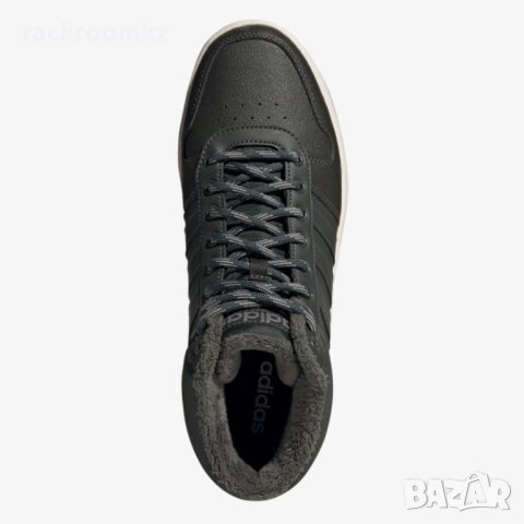 Mъжки кожени маратонки Adidas HOOPS 2.0 MID, снимка 4 - Маратонки - 42610115