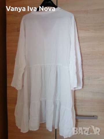 Only Carmakoma бяла рокля с харбали , снимка 2 - Рокли - 37819569