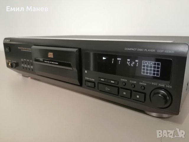Sony CDP XE800, снимка 4 - Аудиосистеми - 42841050