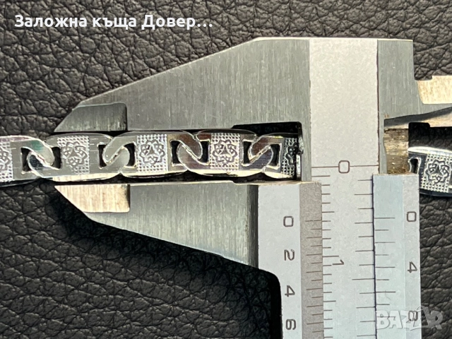 Сребърно ланче ланец чисто нов синджир 925 silver lanec lanche sinjir, снимка 4 - Колиета, медальони, синджири - 52529155