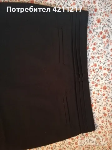 Черна дамска пола Precchio, снимка 2 - Поли - 50072505