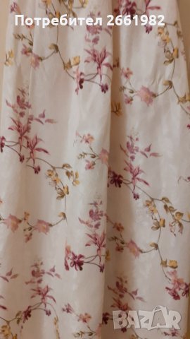 Разкошна рокля на цветя с кадифе, снимка 5 - Рокли - 33864187