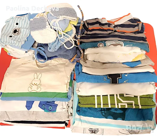 Сет зимни бебешки дрешки и обувки 0-6м, снимка 3 - Комплекти за бебе - 50329285