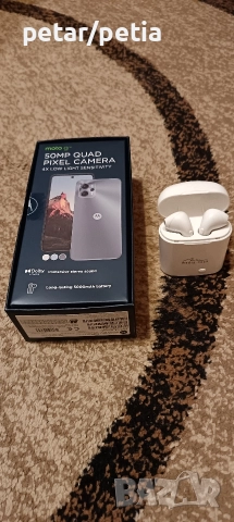 Motorola g13 + часовник и слушалки , снимка 10 - Motorola - 52106507
