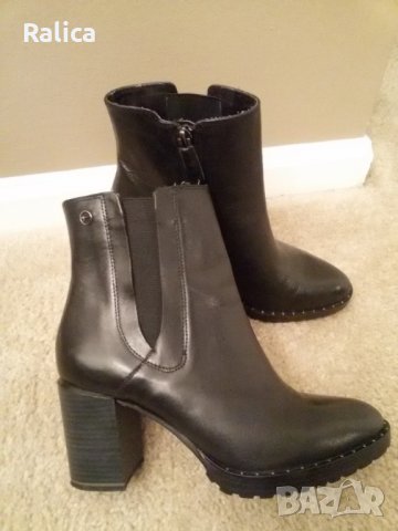 Tamaris боти естествена кожа, снимка 11 - Дамски боти - 29494697
