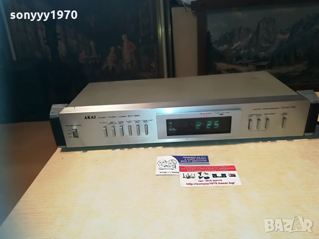 akai dt-100 audio timer-made in japan-внос switzerland, снимка 11 - Ресийвъри, усилватели, смесителни пултове - 30084546