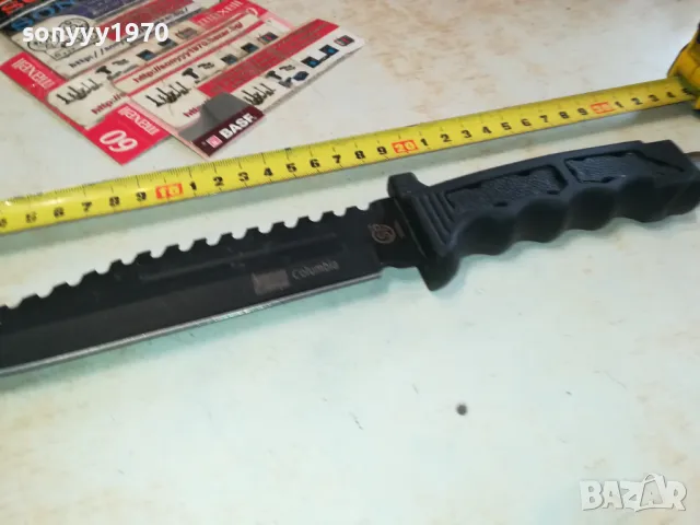 columbia usa saber-нож с перки зъбци 1403251652, снимка 5 - Ножове - 49495509