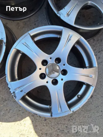 Оригинални Алуминиеви Джанти за Meрцедес-16цола, снимка 4 - Гуми и джанти - 47360467