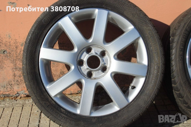 Оригинални VW джанти 17, снимка 3 - Гуми и джанти - 52586901