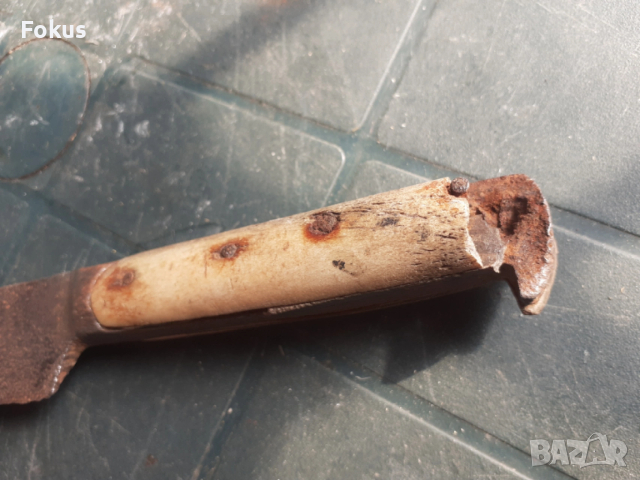 Автентичен възрожденски стар нож каракулак акулак буйновски, снимка 5 - Антикварни и старинни предмети - 53282249