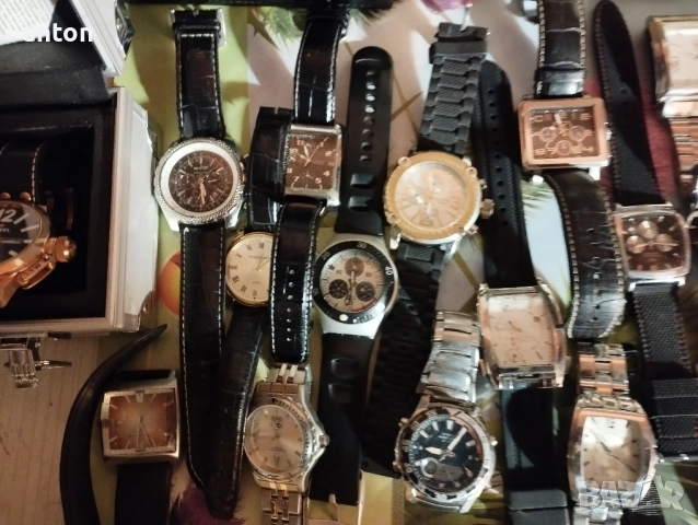 часовници колекция 60 броя, снимка 7 - Мъжки - 52245347