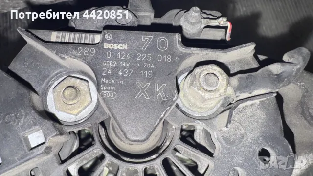 Динамо / Алтернатор за Opel Corsa - 0124 225 018, снимка 2 - Части - 49908350