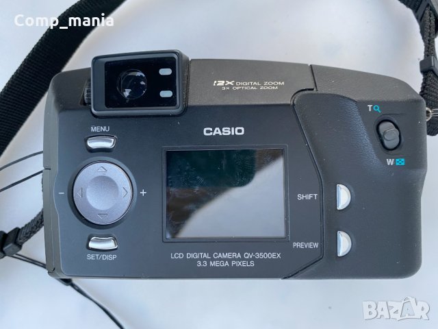 Колекционерски фотоапарат Casio QV-3500EX като нов, снимка 5 - Фотоапарати - 30698658