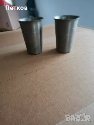  чаши цинкови, снимка 3 - Чаши - 49740491