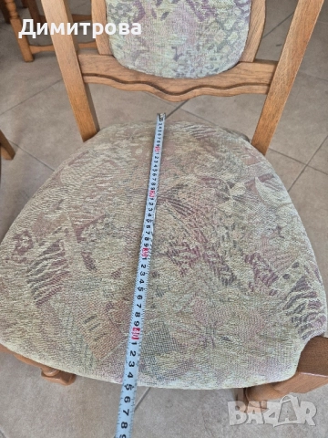 Трапезна разтегателна маса + 4 стола, снимка 14 - Маси - 52519178